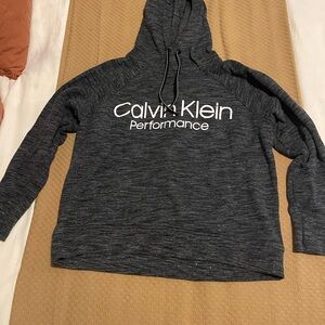 Calvin Klein Performance Women’s Charcoal Hoodie size M